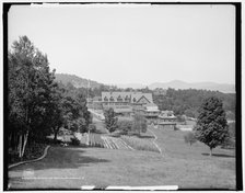 Silver Bay Hotel and grounds, Lake George, N.Y., c1906. Creator: Unknown.