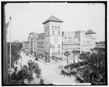Hotel Alcazar and annex, St. Augustine, Fla., c1903. Creator: Unknown.