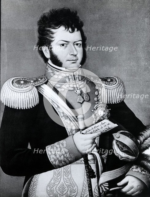 Bernardo O'Higgins (1778-1842), Chilean politician and military, hero of the American independence.