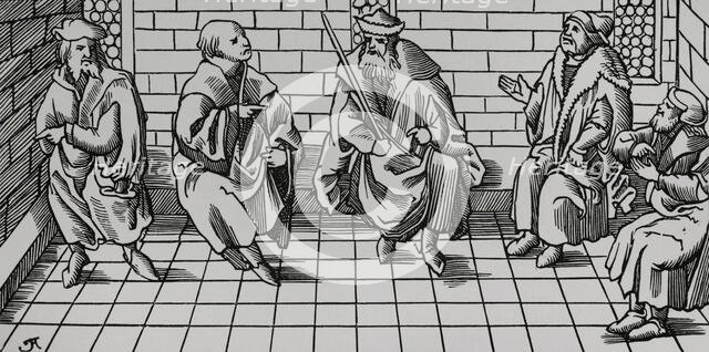 Bailiff's Court, 1552, (1878). Creator: Unknown.