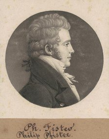 Philip Fister, 1808. Creator: Charles Balthazar Julien Févret de Saint-Mémin.
