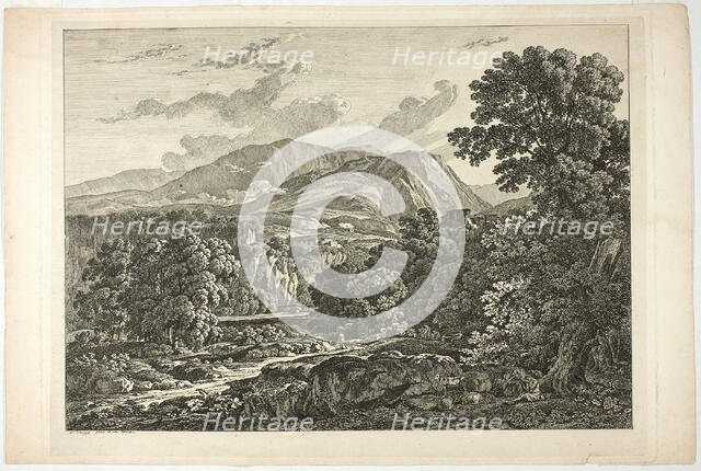 Roman Landscape, n.d. Creator: Hendrik Voogd.