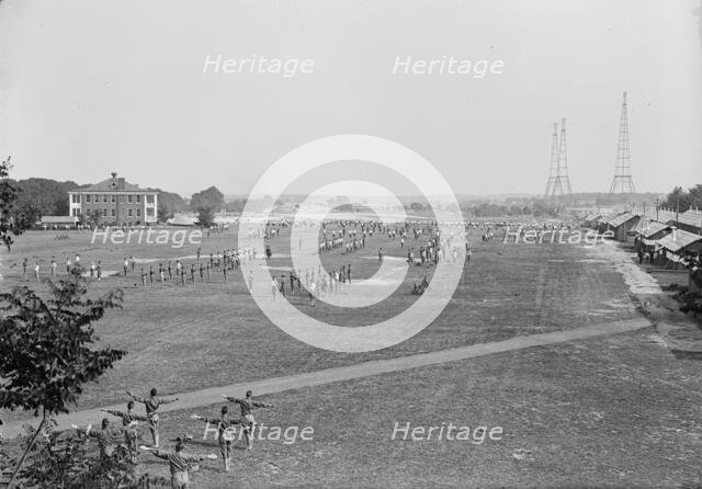 Fort Myer Officers Training Camp, 1917. Creator: Harris & Ewing.