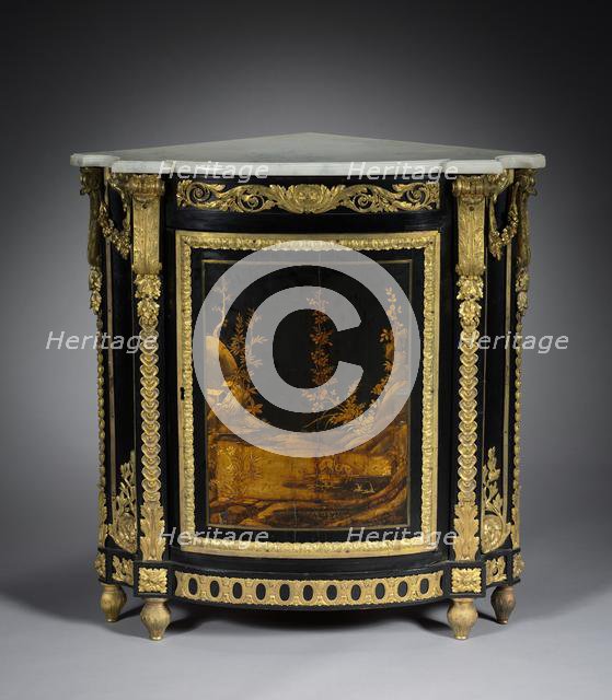 Corner Cabinet, c. 1765- 1770. Creator: René Dubois (French, 1737-1798).