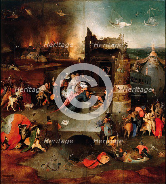 The Temptation of Saint Anthony (Central panel of a triptych).