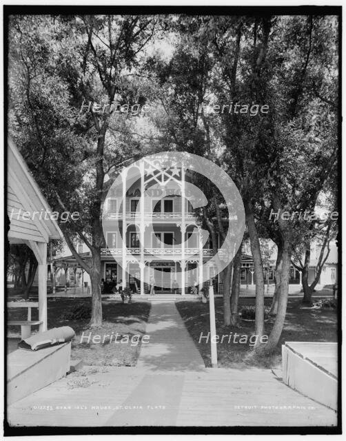 Star Isl'd. House, St. Clair Flats, between 1890 and 1901. Creator: Unknown.