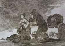 The Disasters of War, a series of etchings by Francisco de Goya (1746-1828), plate 45: 'I esto ta…