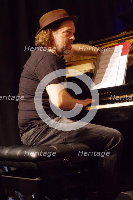 Danny Keane, Guido Spannocchi Quartet, Verdict Jazz Club, Brighton, East Sussex, Sept 2023. Creator: Brian O'Connor.