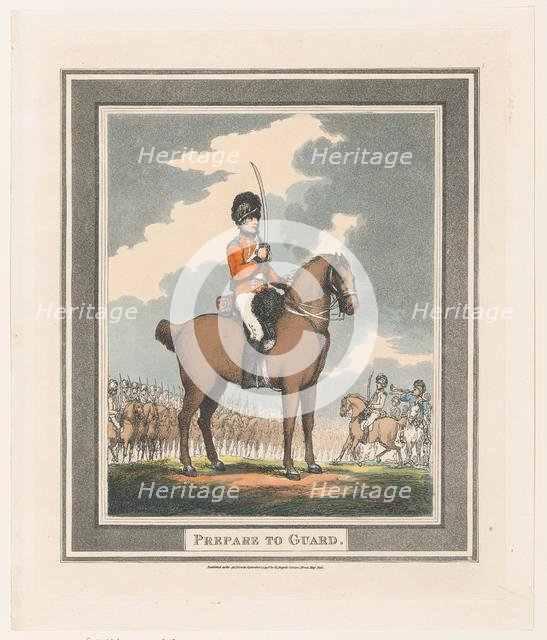 Prepare to Guard, September 1, 1798., September 1, 1798. Creator: Thomas Rowlandson.