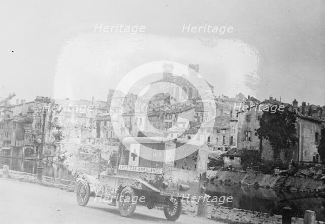 American Ambulance field service, Verdun, between c1915 and 1918. Creator: Bain News Service.