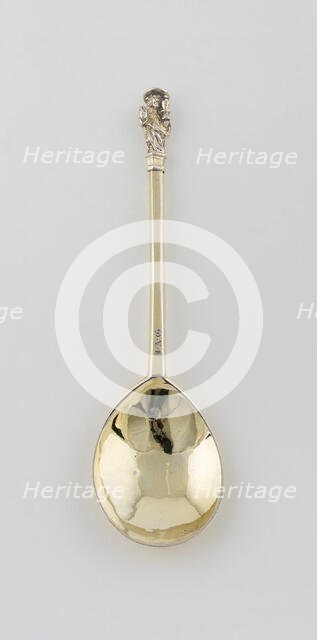 Apostle Spoon: St. John the Divine, London, 1609/10. Creator: Unknown.