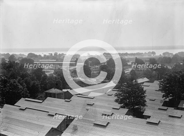 Camp, 1917 or 1918. Creator: Harris & Ewing.