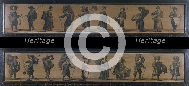 The Cries of Paris, 1633. Creator: A Doy.