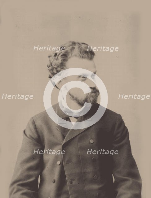 Portrait of the conductor and composer Eduard Nápravník (1839-1916). Creator: Anonymous.