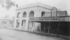 Bank of Australasia, Lake Street, Cairns, Queensland, 1935. Creator: Jack Bain.