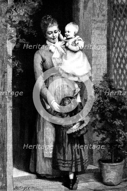 "Dethroned" - by J. A. Clark, 1890.  Creator: R. Taylor.