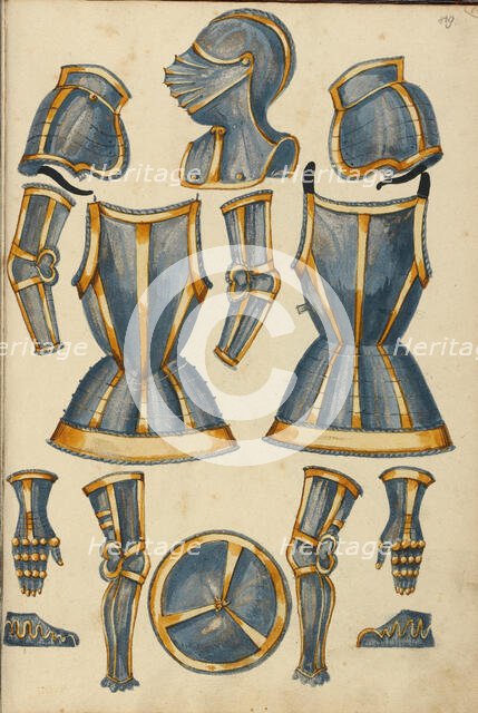 Armor, about 1560-1570. Creator: Unknown.