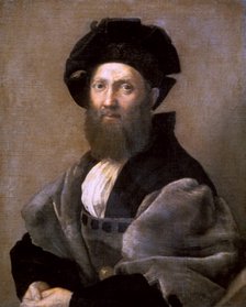 'Portrait of Baldassare Castiglione', 1514-1515. Artist: Raphael