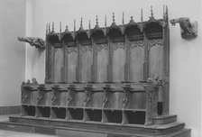 Choir Stall, German, second half of 15th century. Creator: Unknown.