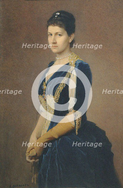 Portrait of Maria Grigoryevna Shcherbatova, née Stroganova (1857-1920).