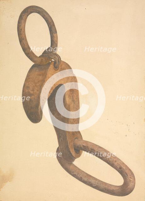 Anchor Trip Hook, c. 1942. Creator: William Frank.