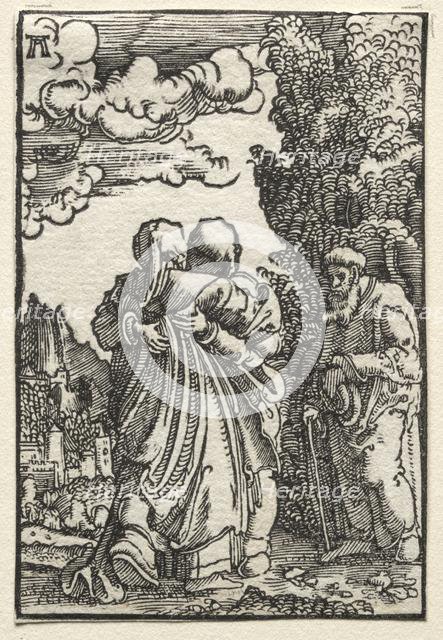 The Fall and Redemption of Man: The Visitation, c. 1515. Creator: Albrecht Altdorfer (German, c. 1480-1538).