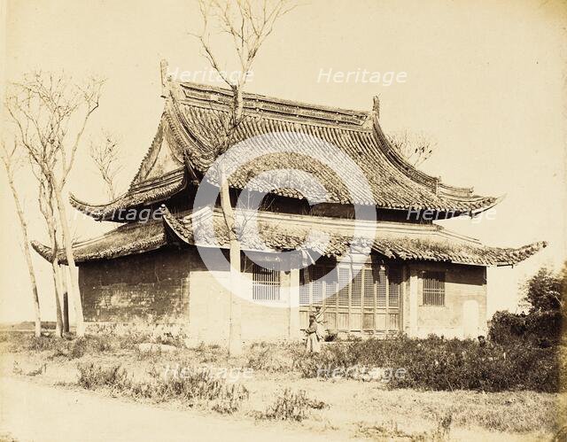 Temple Building, N. China, 1860. Creator: Felice Beato.