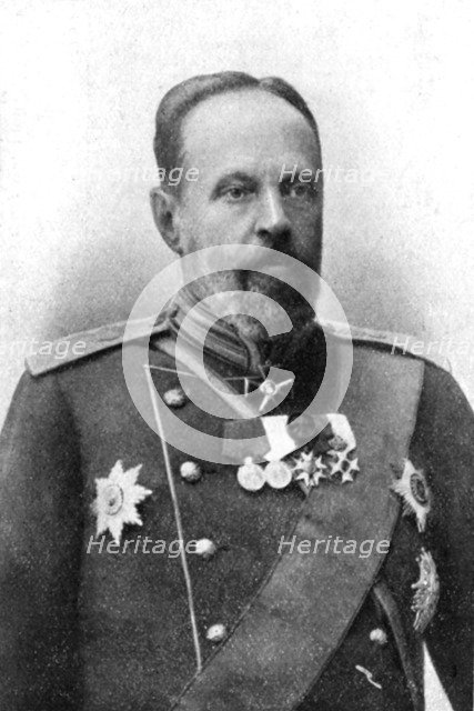 Sergey Yulyevich Witte, First constitutional prime minister of tsarist Russia, c1905. Artist: Unknown