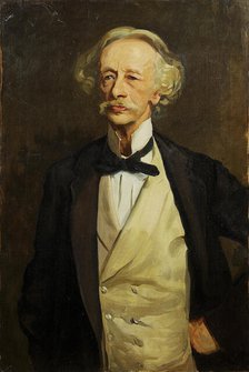 Portrait of the poet Coventry Patmore (1823-1896) . Creator: Eves, Reginald Grenville (1876-1941).