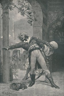 'The Assassination of Kléber at Cairo, June 14, 1800', (1896). Artist: M Haider.