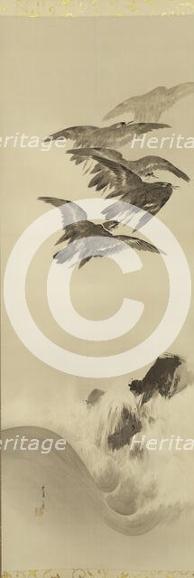 The Twelve Months: Tenth Month, between 1900 and 1918. Creator: Watanabe Seitei.