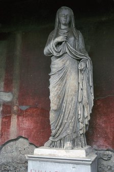 Statue of Eumachia, 1st century. Artist: Unknown