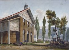 Beaufoy's Vinegar Works on the site of Cuper's Gardens, Lambeth, London, 1809.                       Artist: George Shepherd