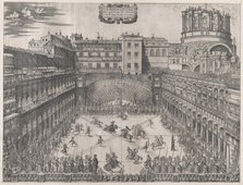 Speculum Romanae Magnificentiae: Vatican Tournament, 1565., 1565. Creator: Master HCB.