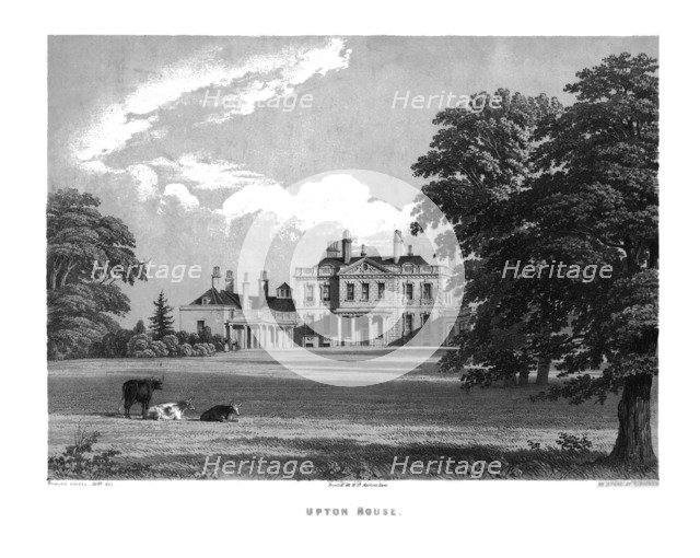 'Upton House', mid-19th century. Creator: Thomas Picken.