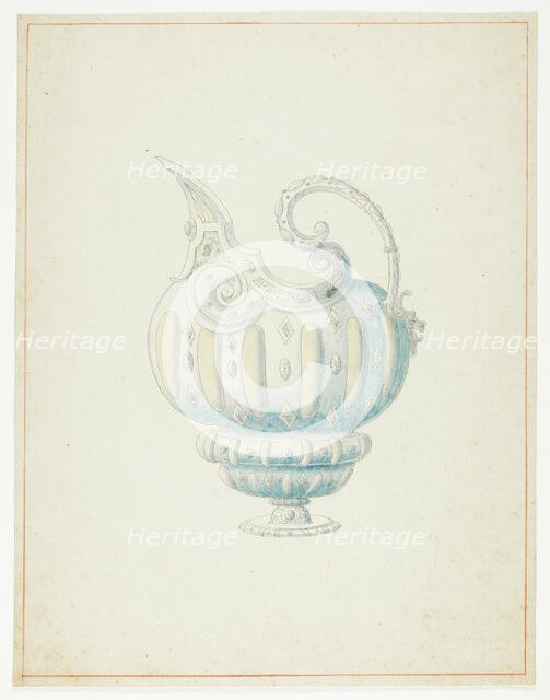 Pattern for Ewer, n.d. Creator: Giuseppe Grisoni.