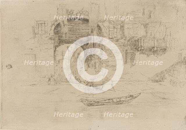 San Biagio, 1879-1880. Creator: James Abbott McNeill Whistler.