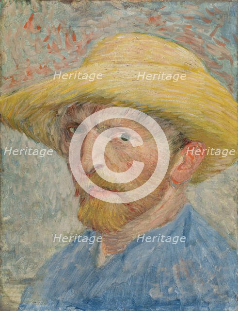 Self-Portrait, 1887. Creator: Vincent van Gogh.