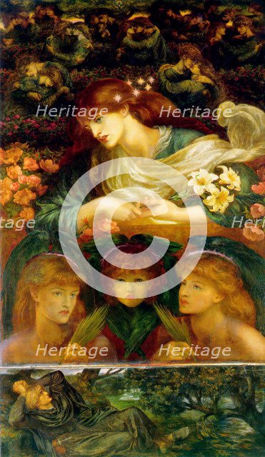 The Blessed Damozel. Artist: Rossetti, Dante Gabriel (1828-1882)