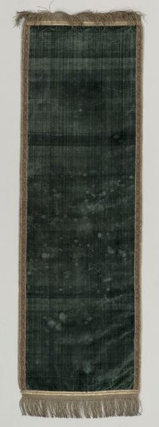 Length of Velvet, 1600s. Creator: Unknown.