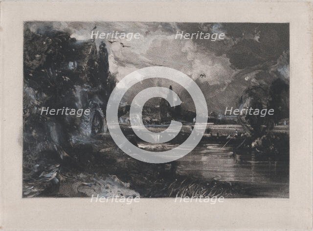 A Mill, 1829. Creator: David Lucas.