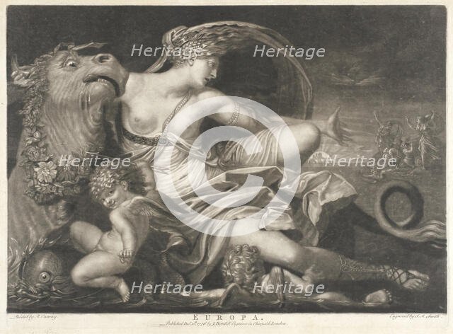 Europa, 1776. Creator: John Raphael Smith.