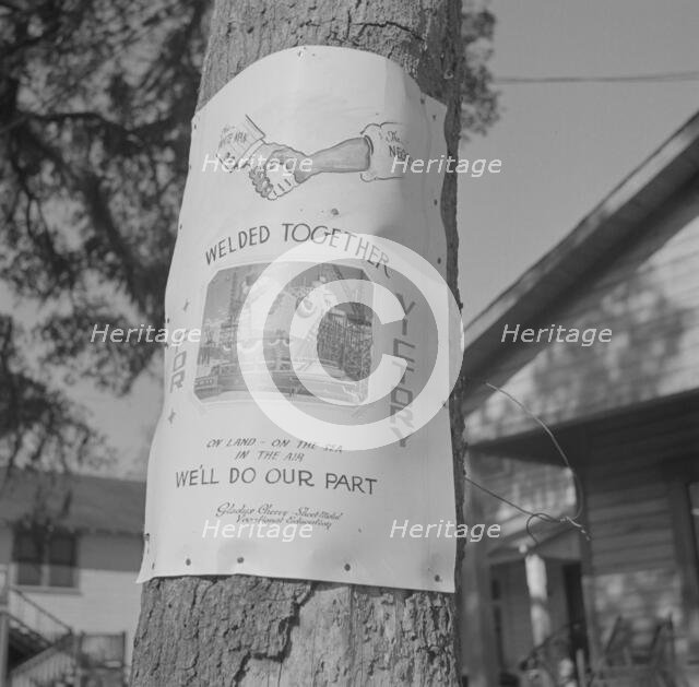 Bethune-Cookman College, Daytona Beach, Florida, 1943. Creator: Gordon Parks.