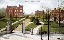 Busch Place, St Louis, Missouri, USA, 1910. Artist: Unknown