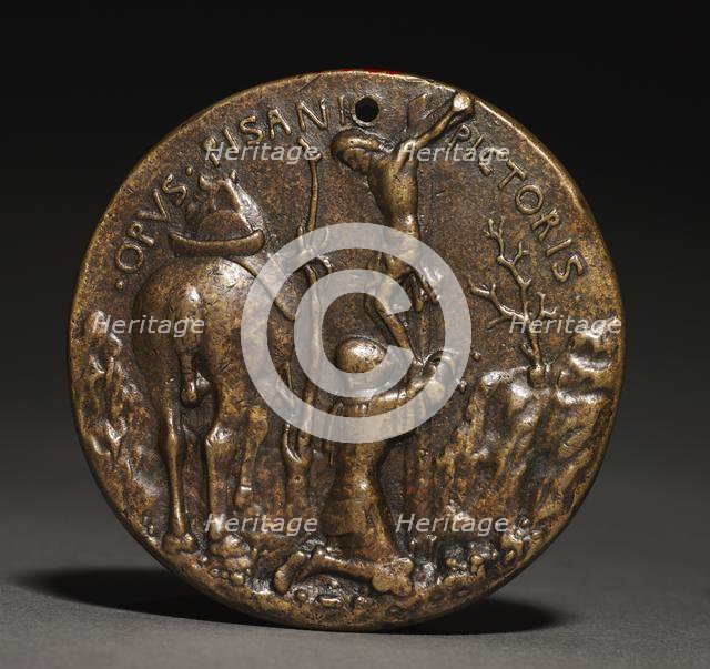 Portrait Medal of Domenico Novello Malatesta (reverse), c. 1445. Creator: Pisanello (Italian, Ferrara, c. 1395-1455).