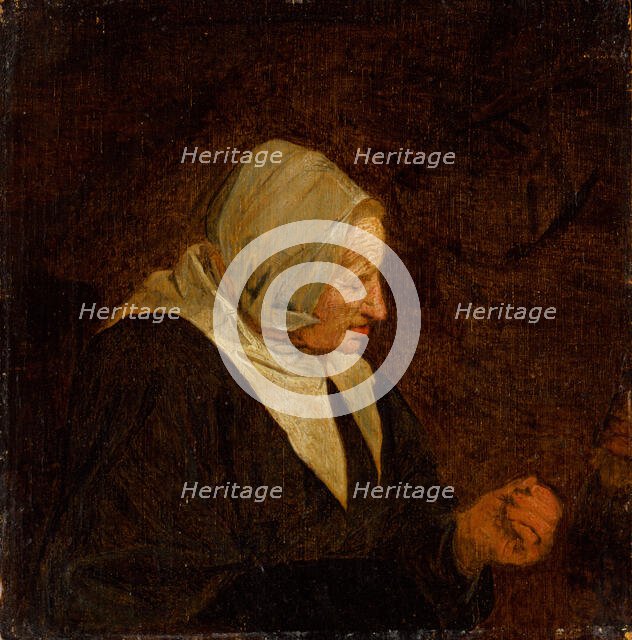 Old Woman, around 1650. Creator: Gerritsz Quiringh van Brekelenkam.