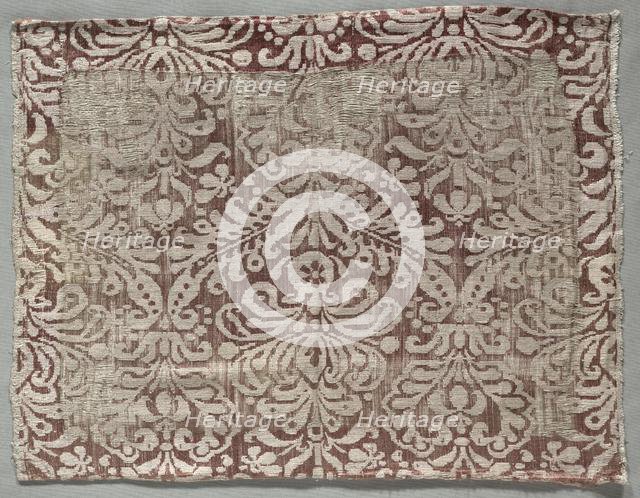 Textile Fragment, 1500s. Creator: Unknown.