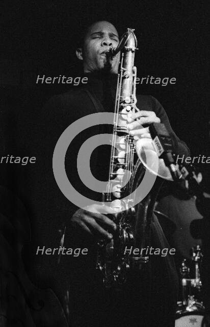 David Sanchez, Pizza Express, Dean St, London, Nov 2001. Creator: Brian O'Connor.