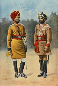 'First Bengal Cavalry and Guide Cavalry', 1901. Creator: Gregory & Co.