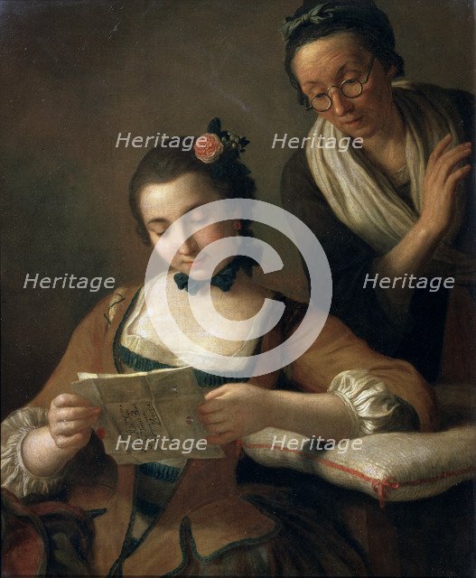 'Reading', c1727-1760. Artist: Pietro Rotari